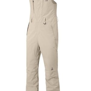 Men's Tan Ski Bib Pants